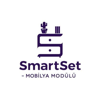 SmartSet – Mobilya Modülü Logosu